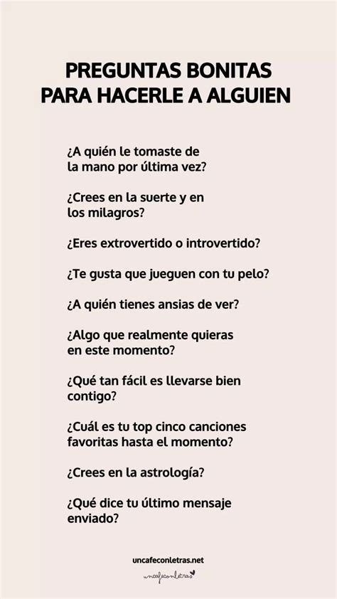 25 preguntas para conocer a alguien|Las 126 mejores preguntas para conocer a alguien